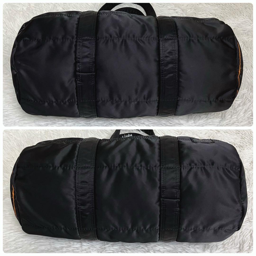 極美品 PORTER TANKER ダッフルバッグ ミニボストン ドラム L