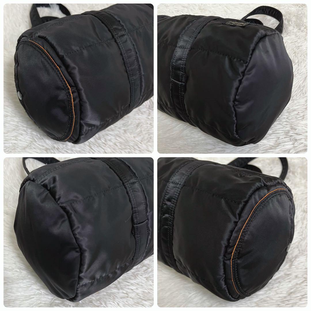 極美品 PORTER TANKER ダッフルバッグ ミニボストン ドラム L
