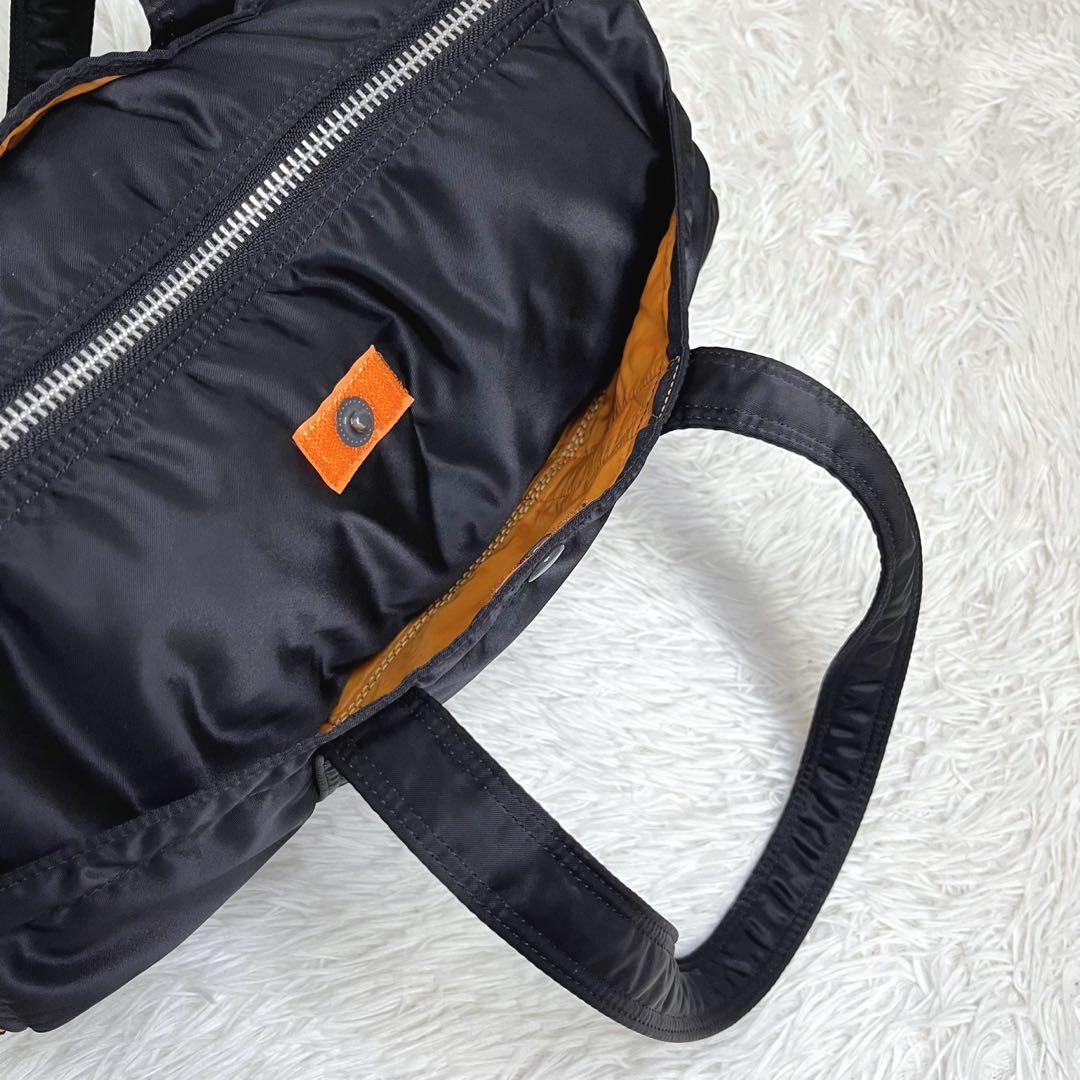 極美品 PORTER TANKER ダッフルバッグ ミニボストン ドラム L