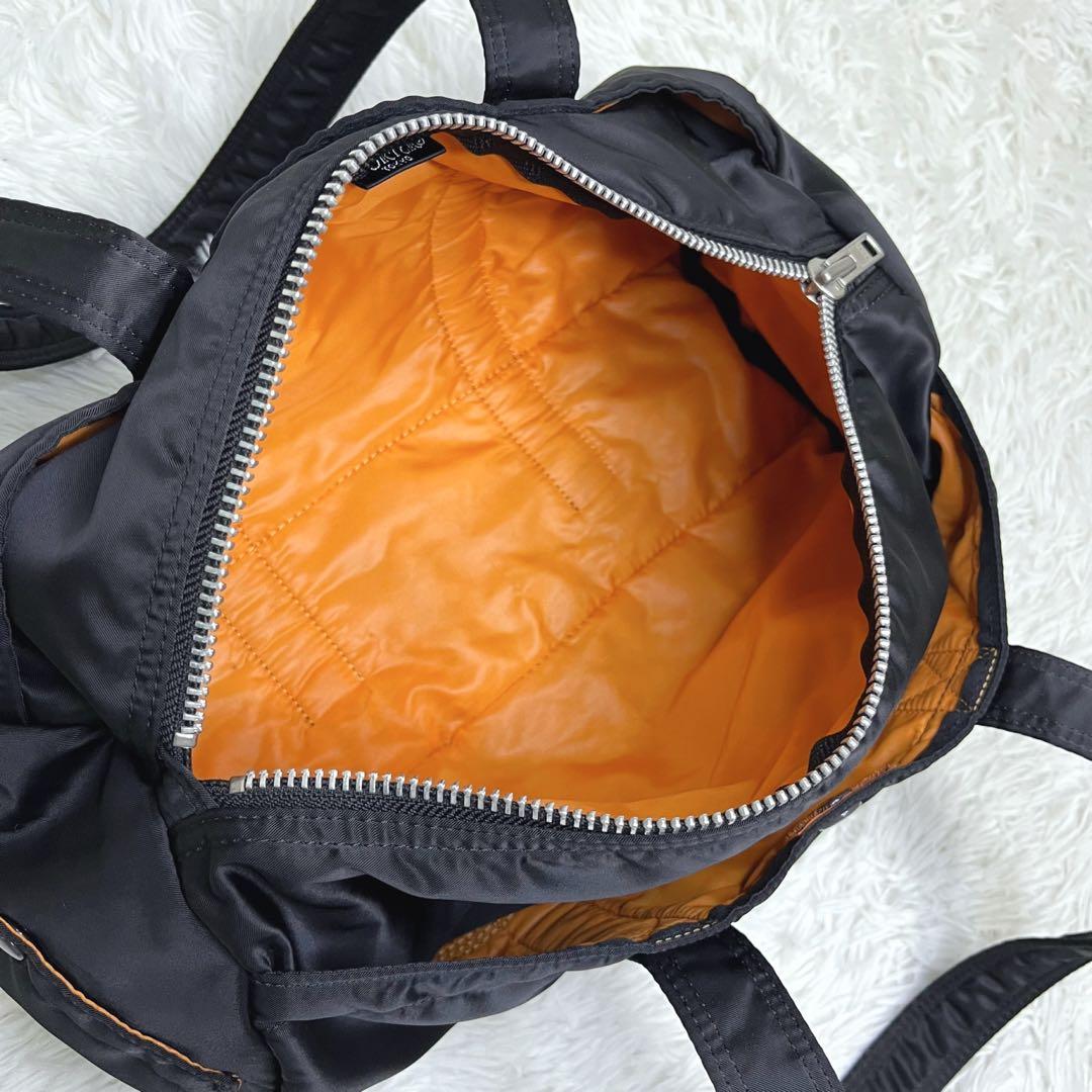 極美品 PORTER TANKER ダッフルバッグ ミニボストン ドラム L