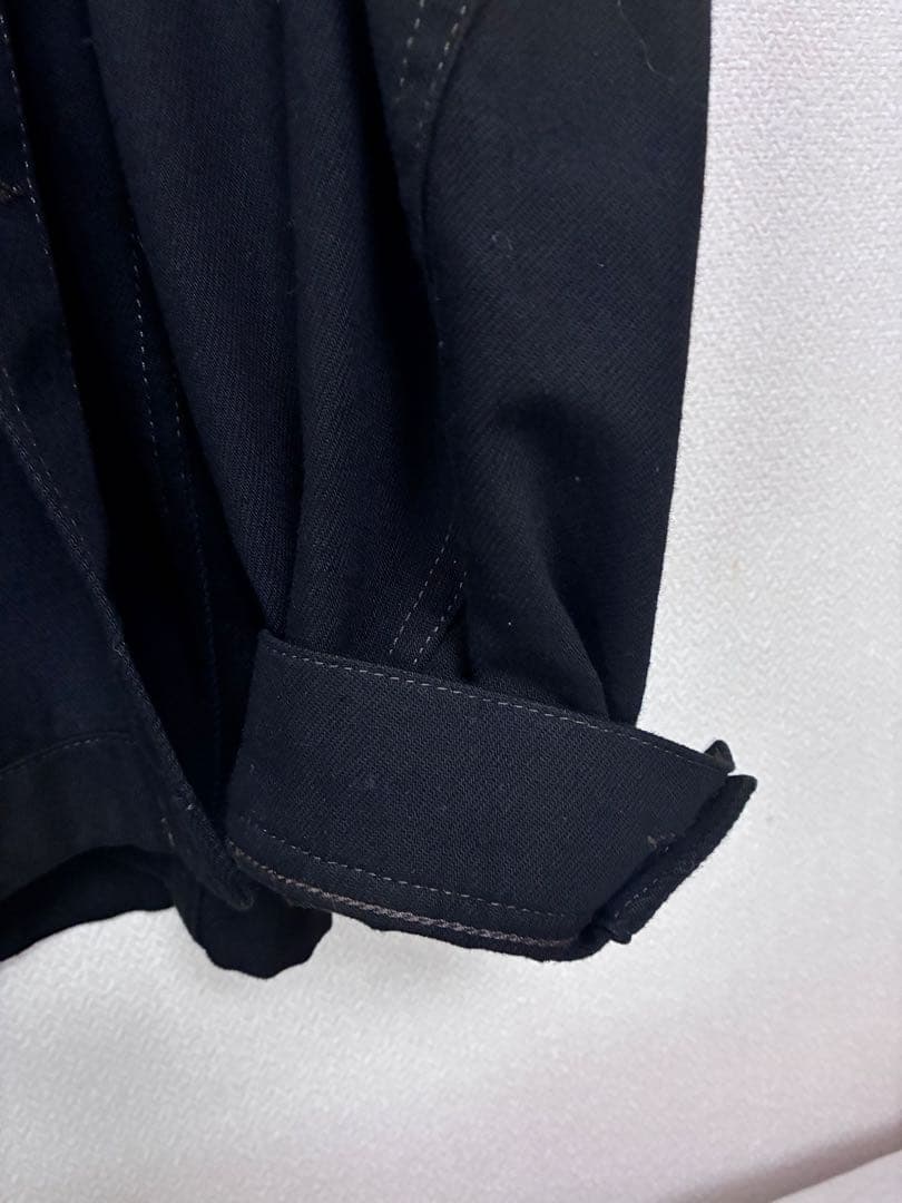 【新品タグ付き】TWISTED SLEEVE BOXY OVERSHIRT