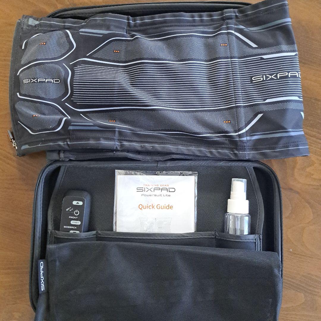 SIXPAD 専用ケース付　LSizeコントローラー、スプレーボトル付き