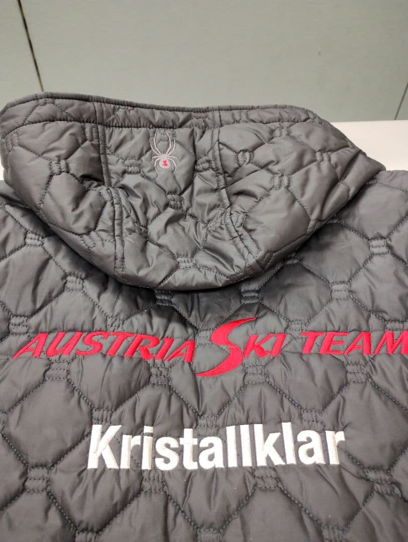 SPYDER オーストリアスキーチーム ジャケット 黒/赤