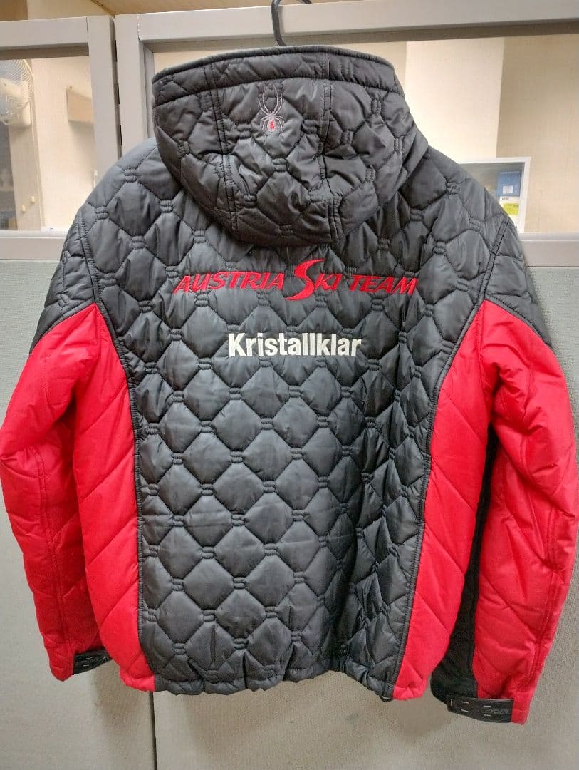 SPYDER オーストリアスキーチーム ジャケット 黒/赤