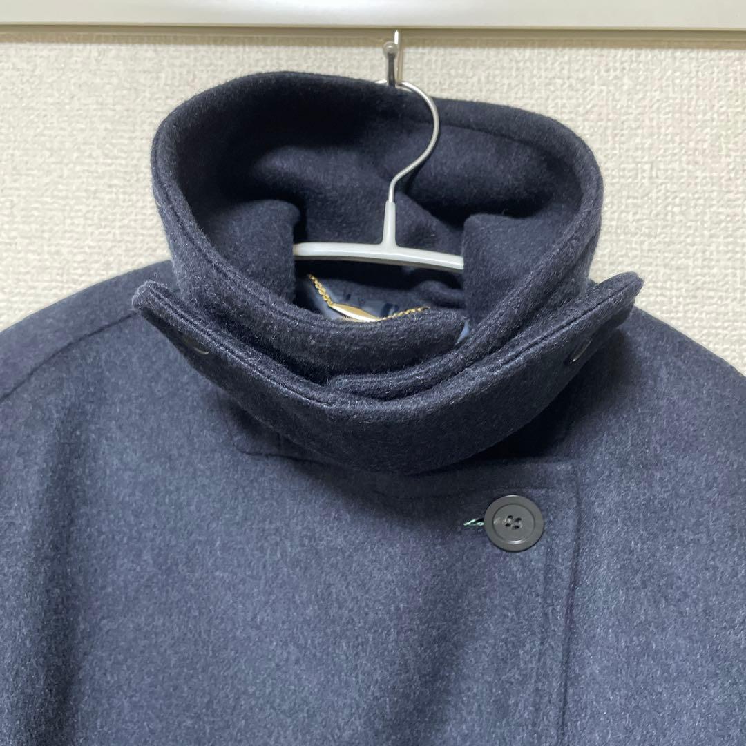 【値下】シンプリシテェ 24AW S120ブレンドリバーミドルコート