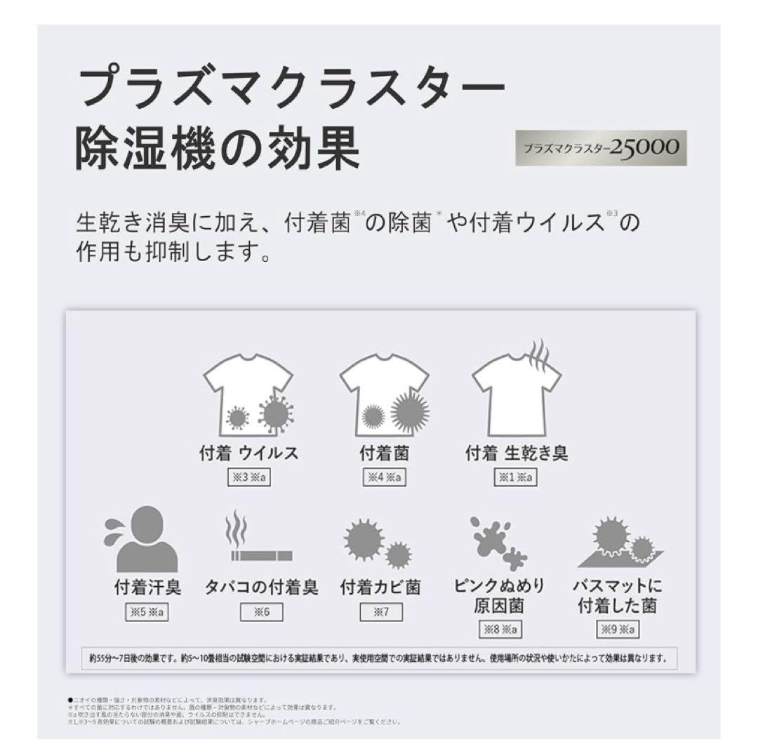 SHARP CV-SH150-W ハイブリッド除湿機