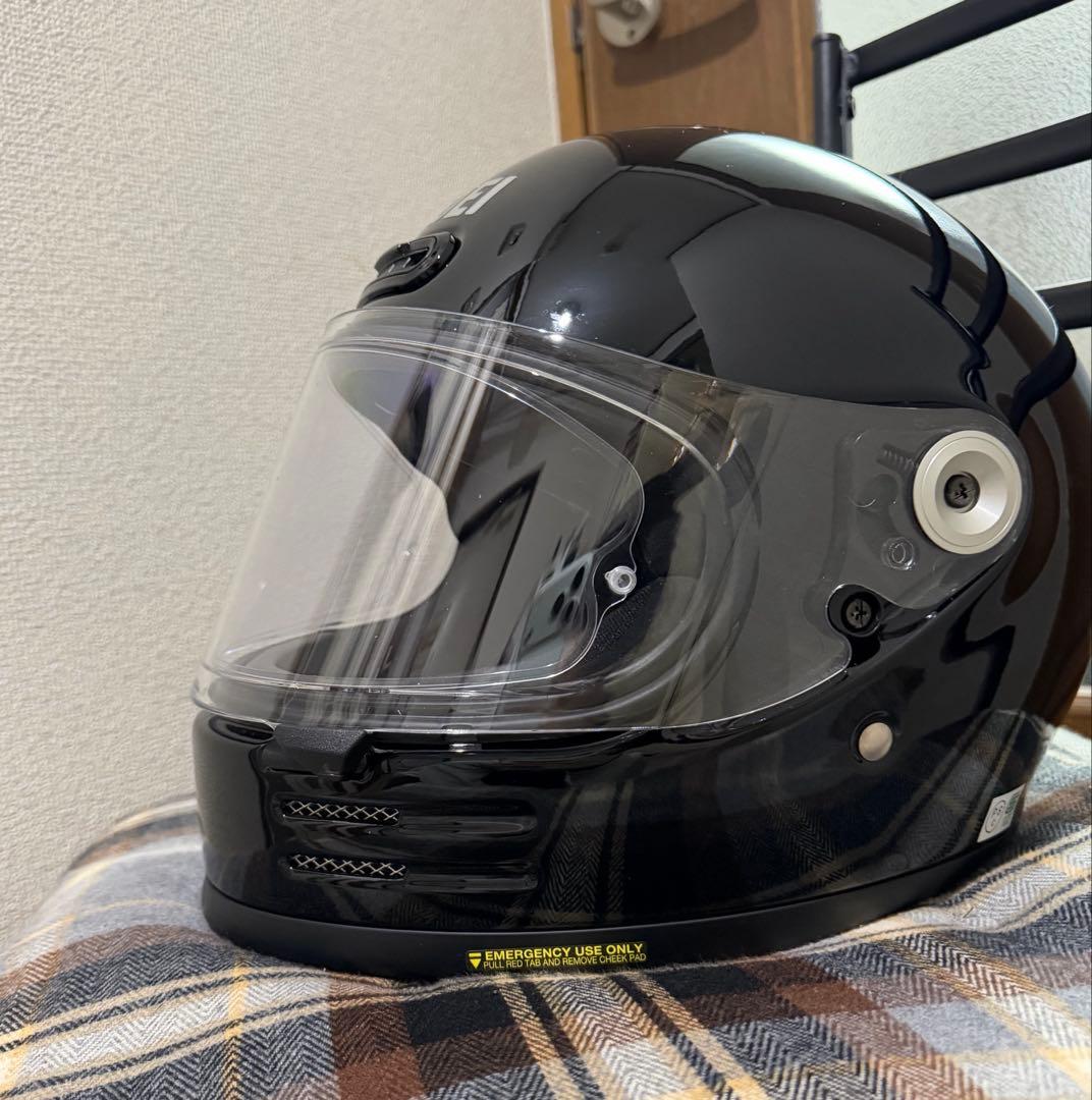 SHOEI Glamster ブラック Sサイズ