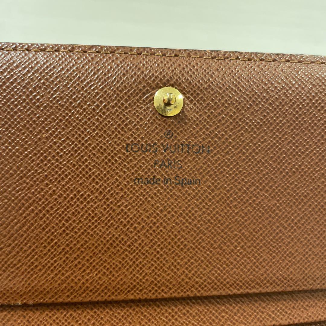 【シリアル番号有り】ルイヴィトン 折り財布 モノグラム