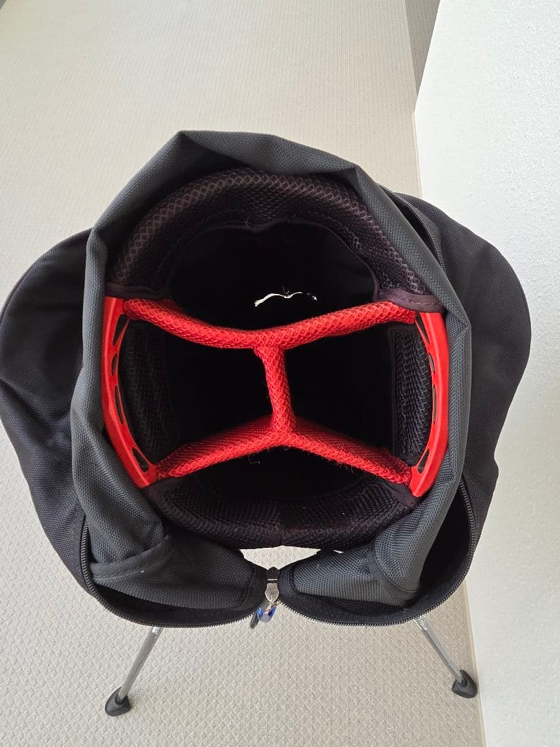 Titleist キャディバッグ 黒/白/赤