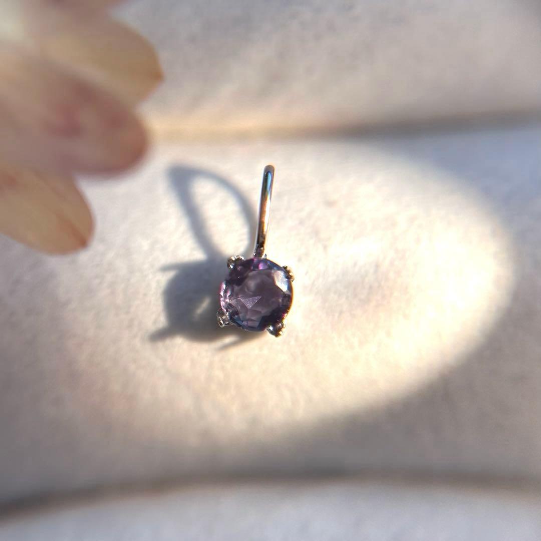 mc⑥ プロフィールご一読ください！ 天然アレキK10WGペンダントトップ