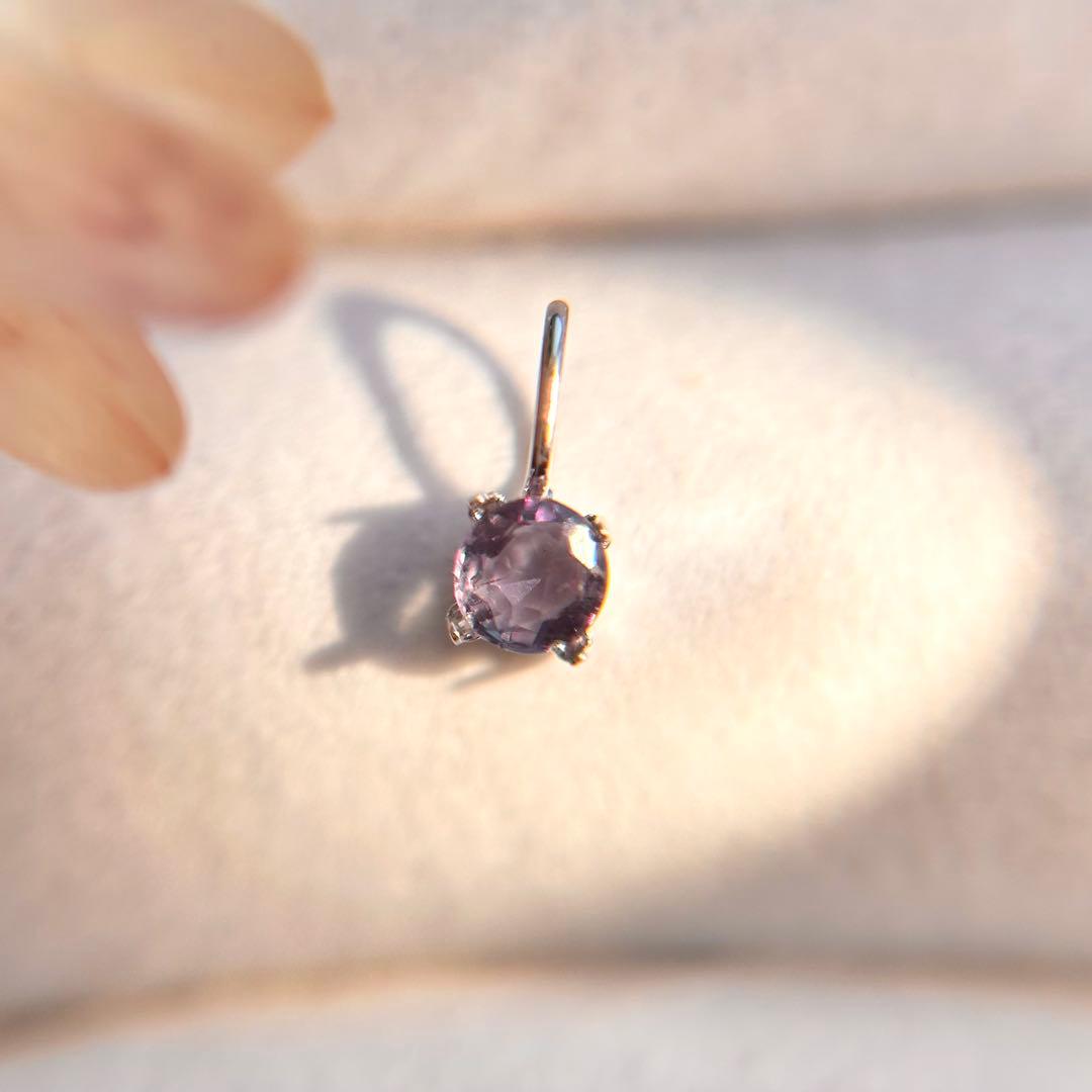 mc⑥ プロフィールご一読ください！ 天然アレキK10WGペンダントトップ