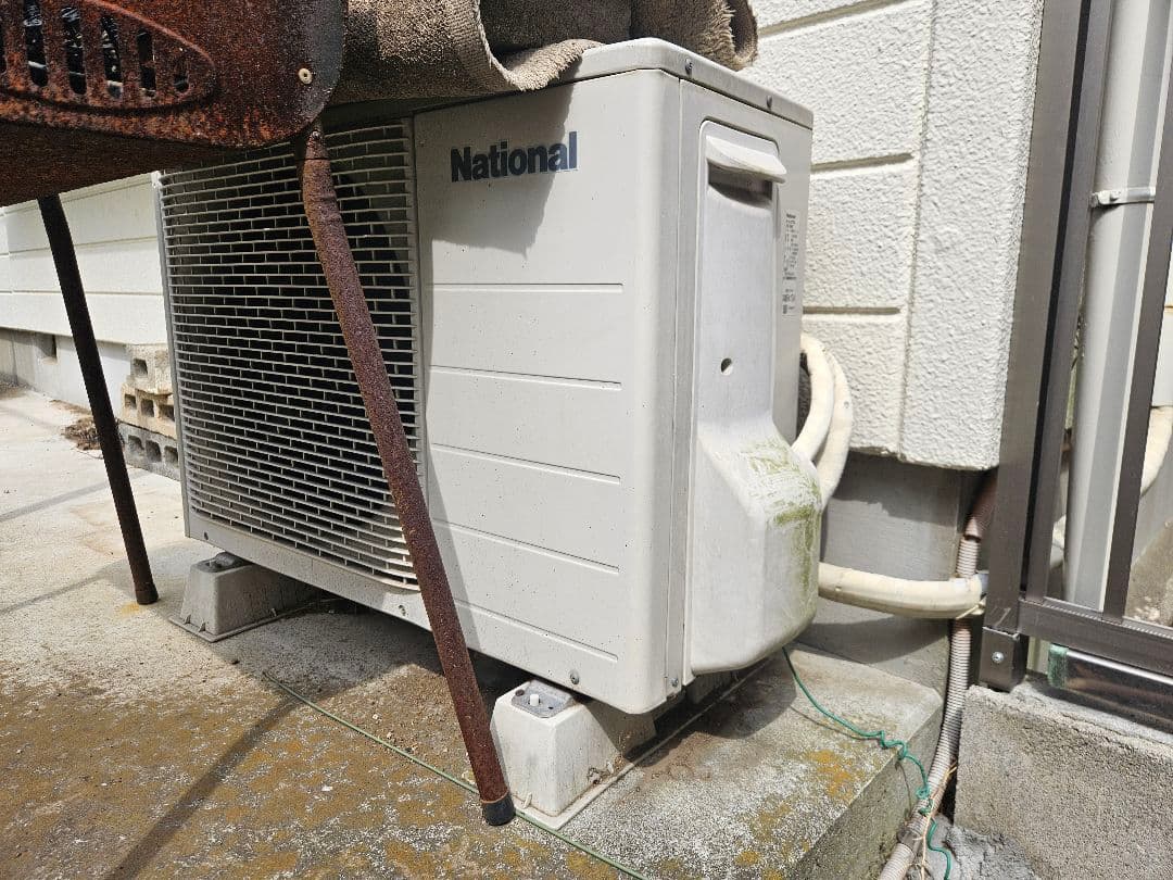 National CS-63RJX2-W エアコン本体 定期交換品 ジャンク部取