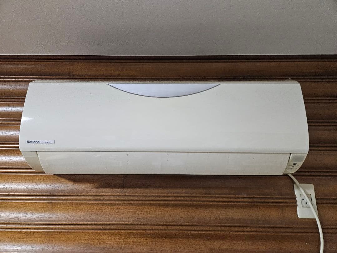 National CS-63RJX2-W エアコン本体 定期交換品 ジャンク部取