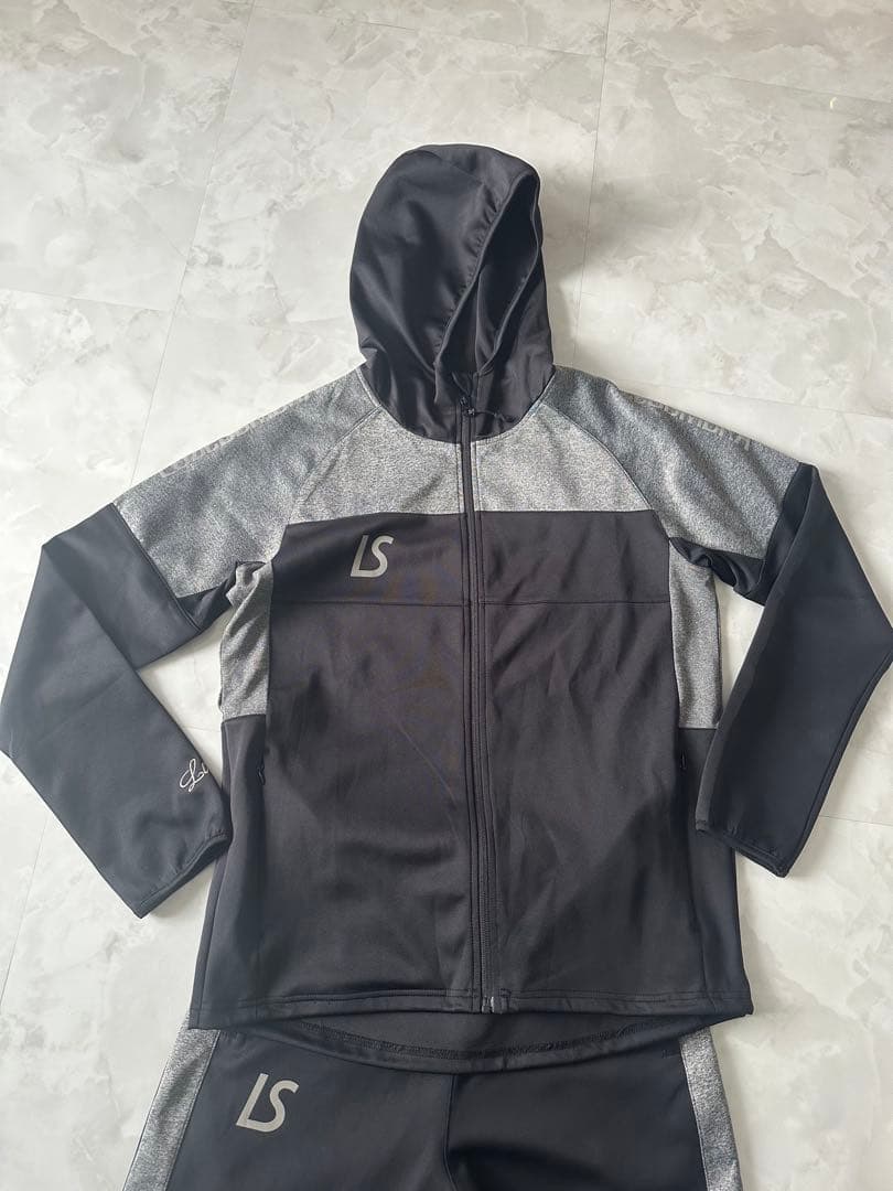 ルースイソンブラ　スポーツジャージセット ブラック/グレー