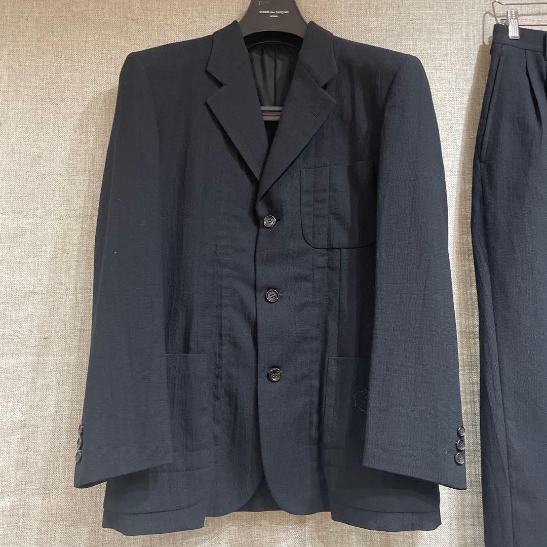 コムデギャルソンオム　ブラックスーツセット