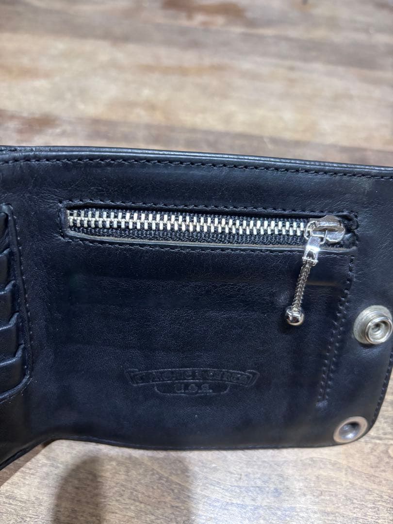 クロムハーツ⭐︎ワンスナップウォレット⭐︎国内正規⭐︎CHROME HEARTS⭐︎財布