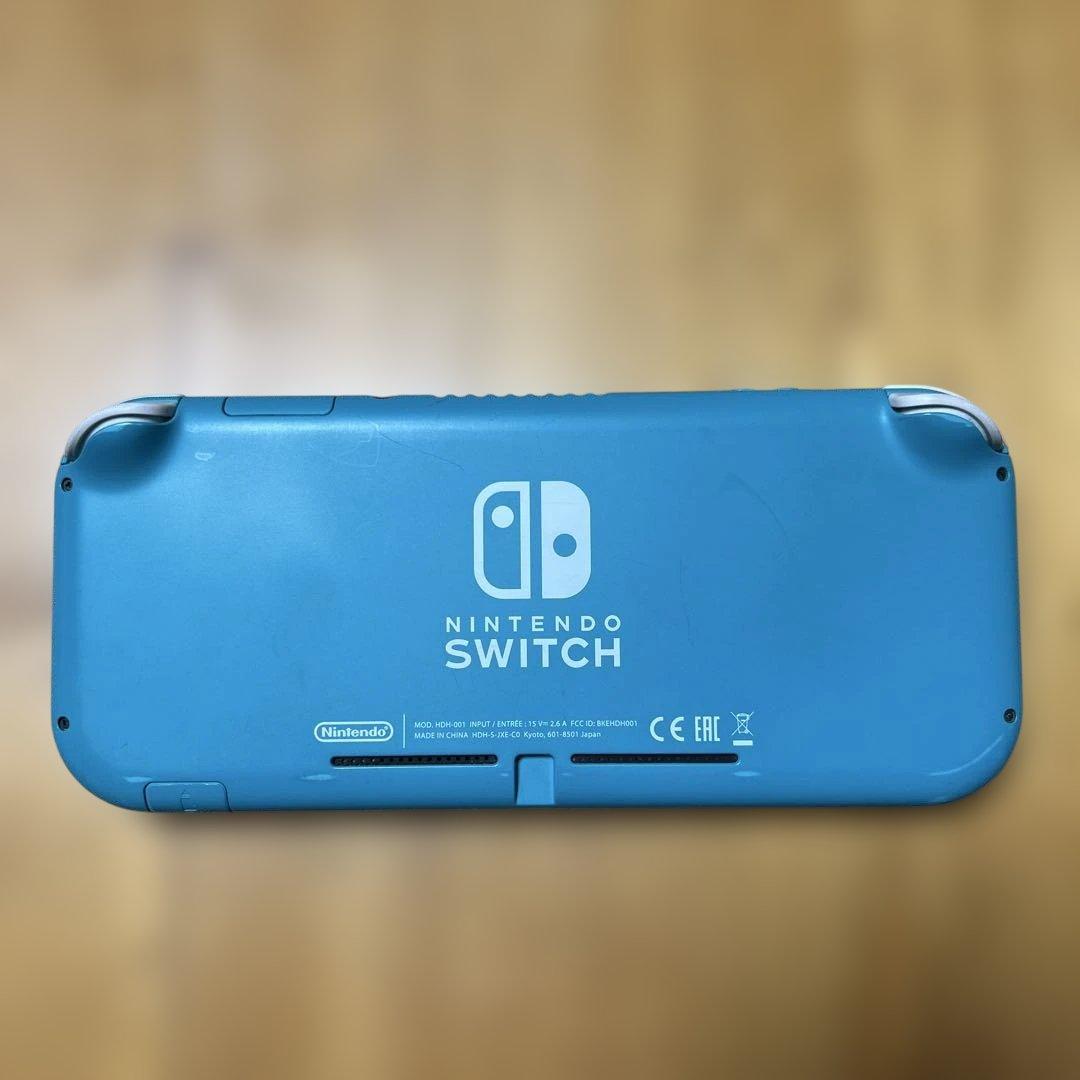 Nintendo Switch Lite ターコイズ　充電器付き