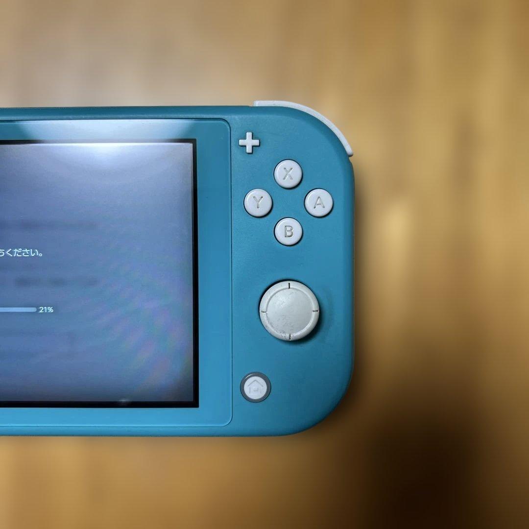 Nintendo Switch Lite ターコイズ　充電器付き