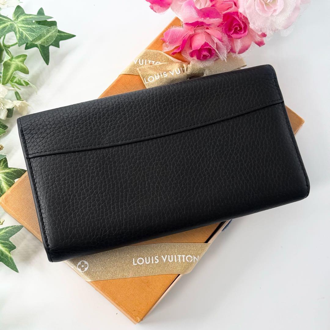 ✨極美品✨ルイヴィトン ポルトフォイユ カプシーヌ 長財布 ノワール ブラック