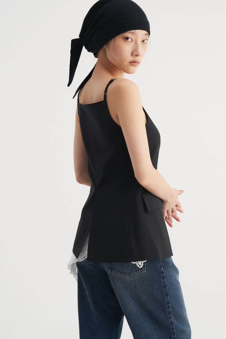 試着のみVENICA TOKYO Camisole tailored vest