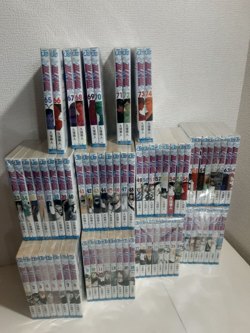 【全巻セット】ブリーチ　BLEACH 全74巻 完結 久保帯人