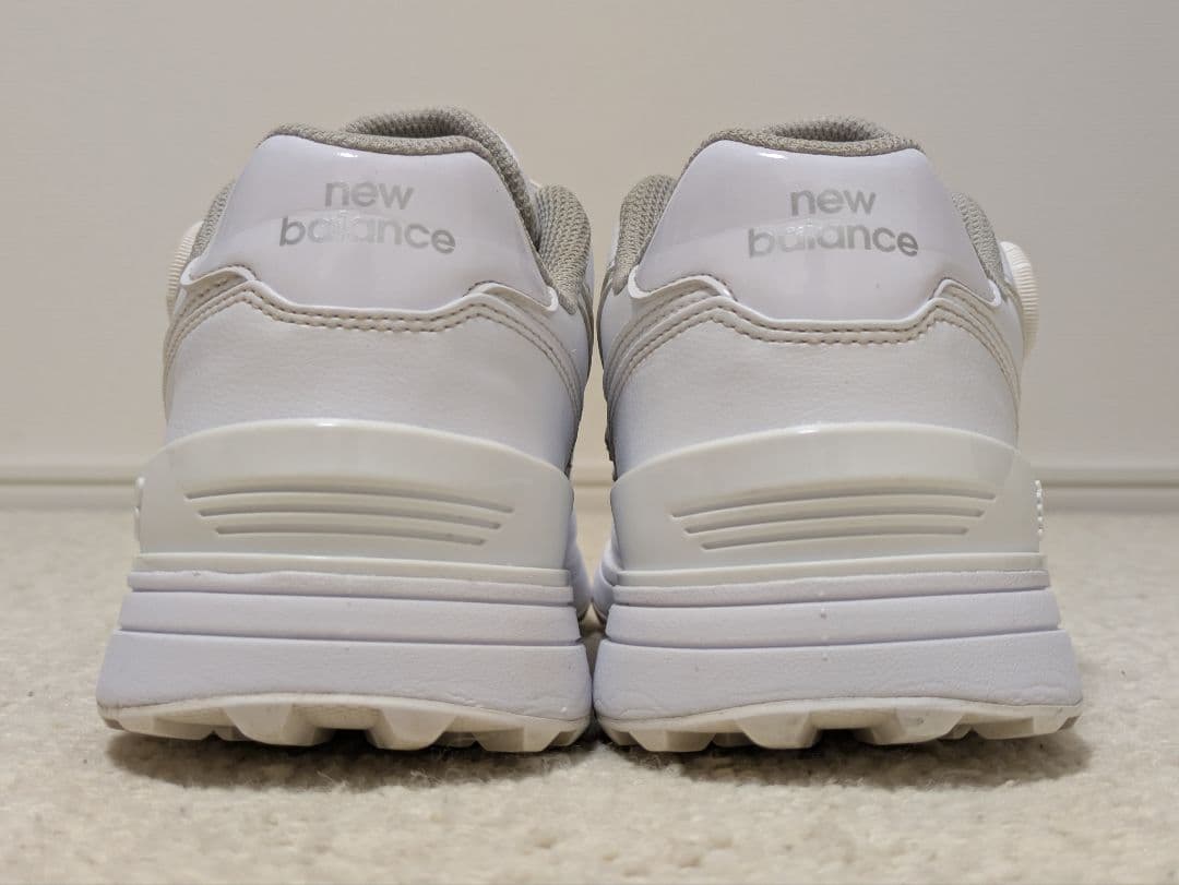 ニューバランス ゴルフシューズ BOAダイヤル式スパイク ホワイト26cm