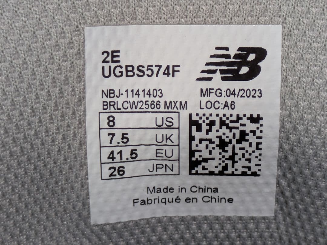 ニューバランス ゴルフシューズ BOAダイヤル式スパイク ホワイト26cm