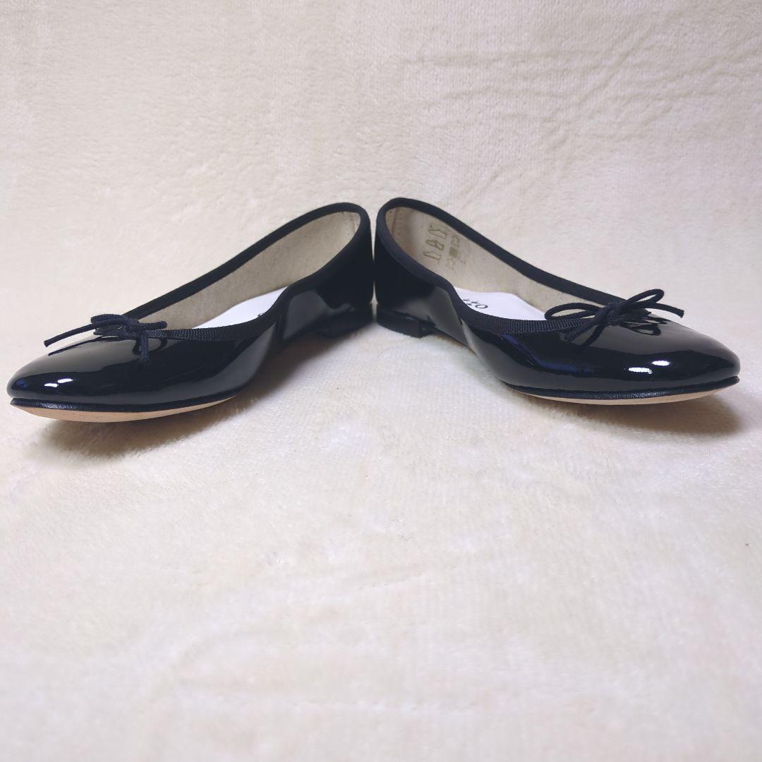 mimiさま専用【超美品】Repetto✨サンドリオン　エナメル　パテントレザー