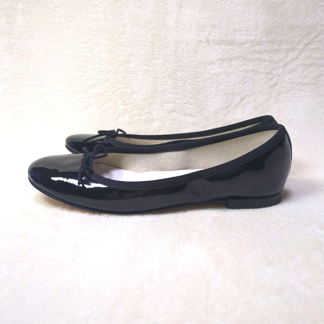 mimiさま専用【超美品】Repetto✨サンドリオン　エナメル　パテントレザー