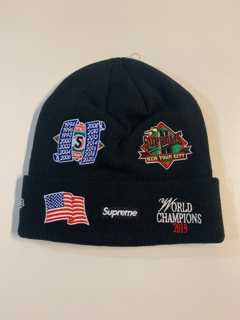 supreme New Era Championship Beanie　新品
