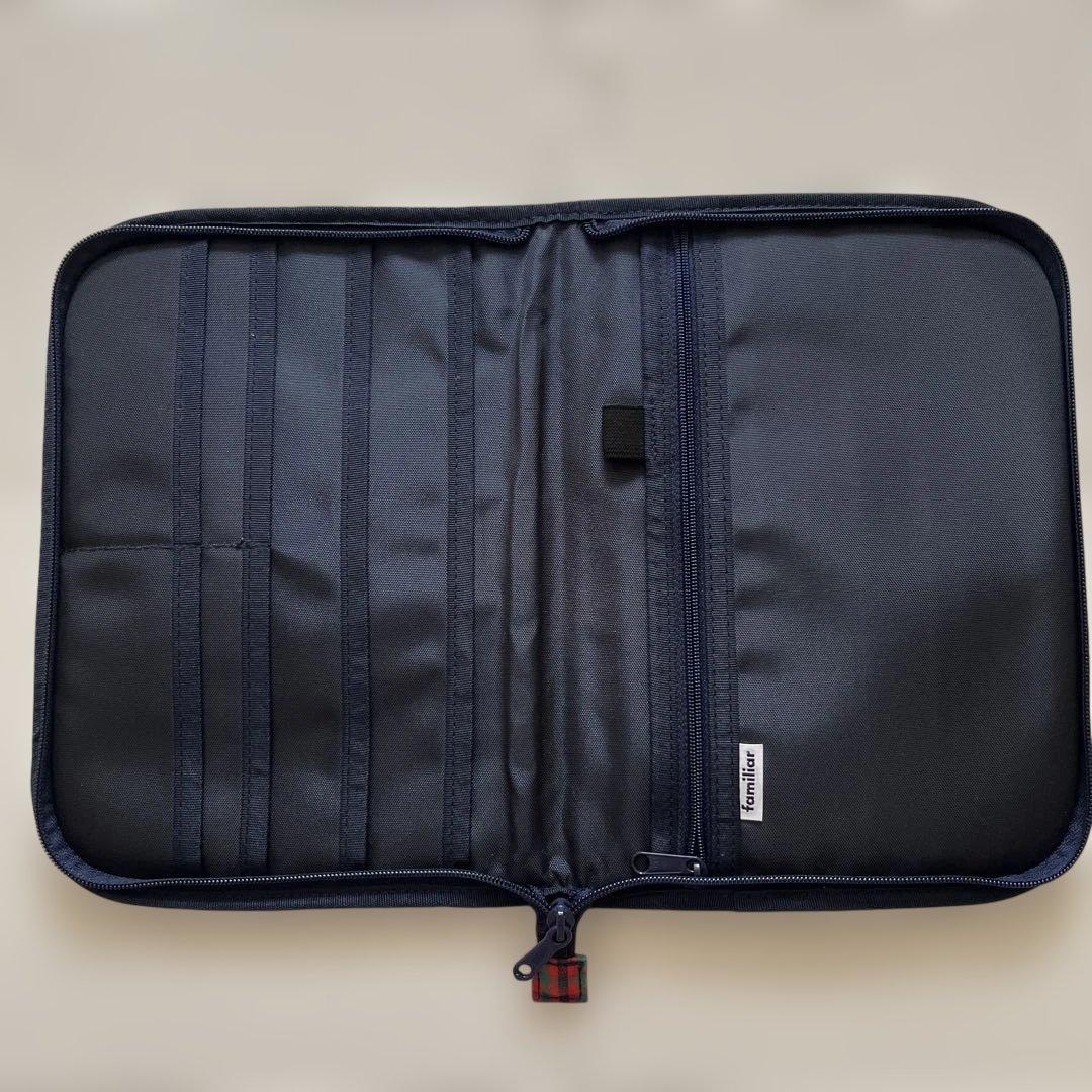 familiar 母子手帳ケース チェック柄　大きいサイズの方です