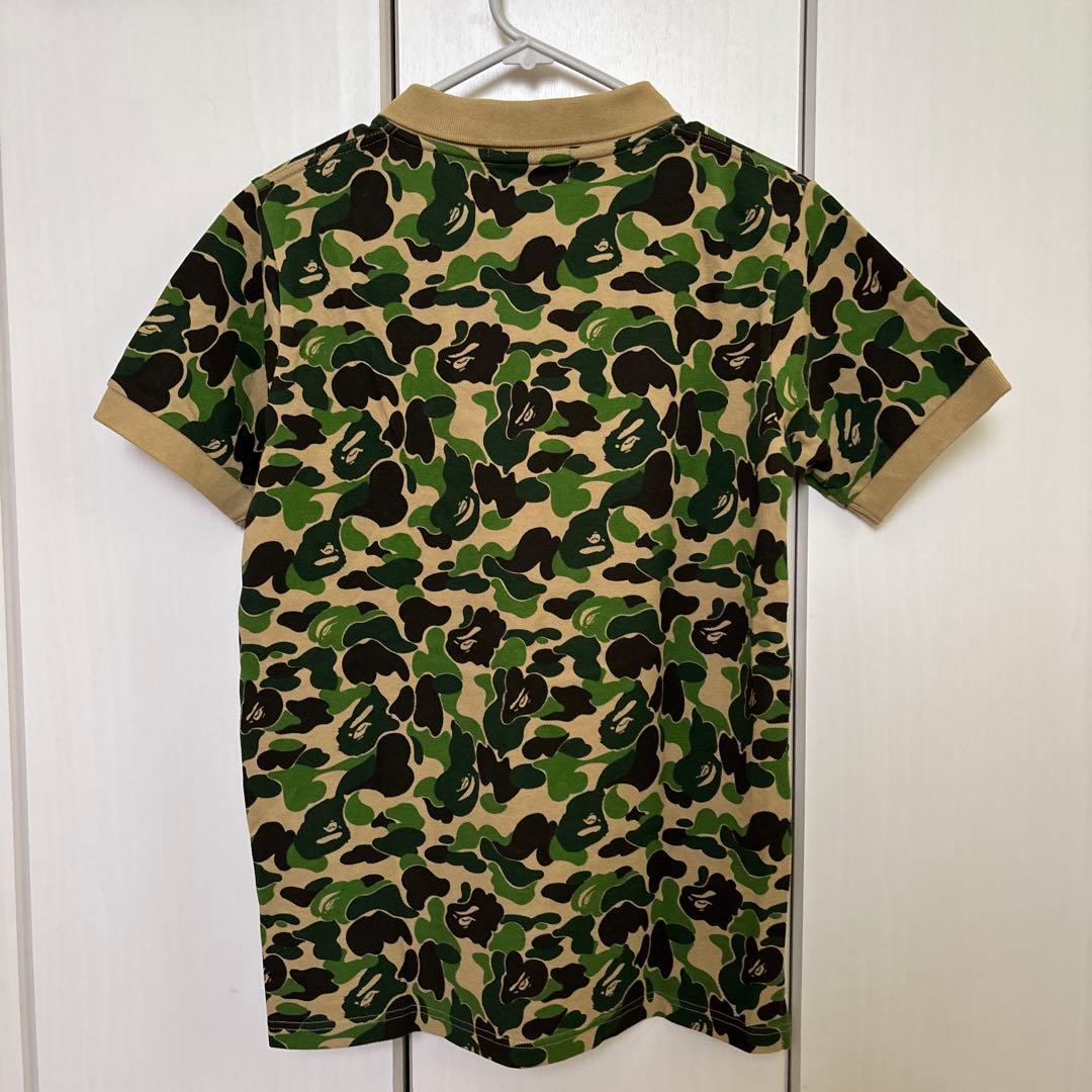 【A bathing ape】ABC CAMO POLO L