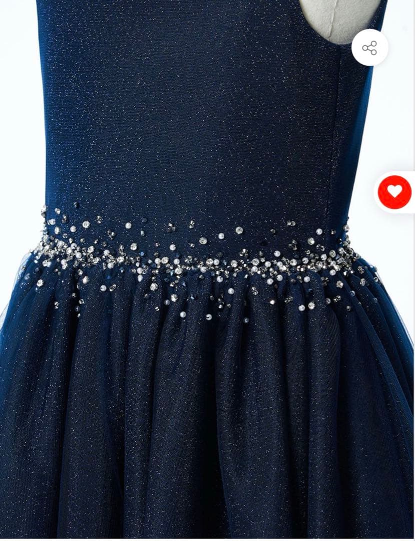 子供ドレス ロングドレス 120 130発表会 tweed