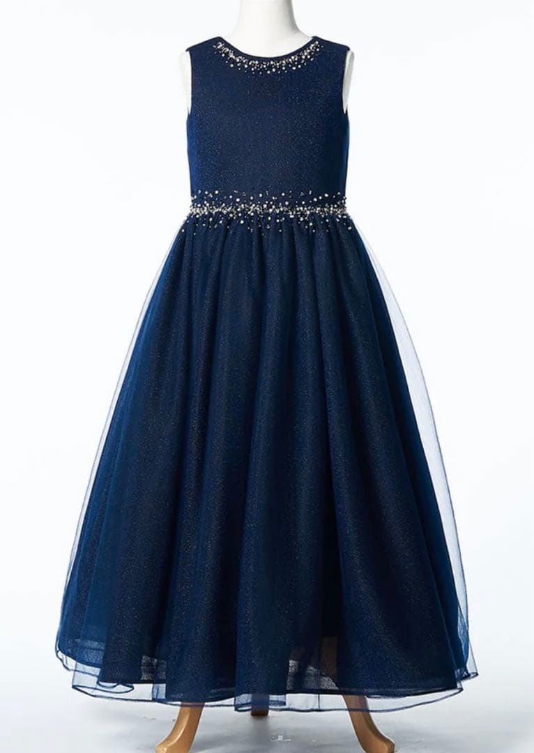 子供ドレス ロングドレス 120 130発表会 tweed