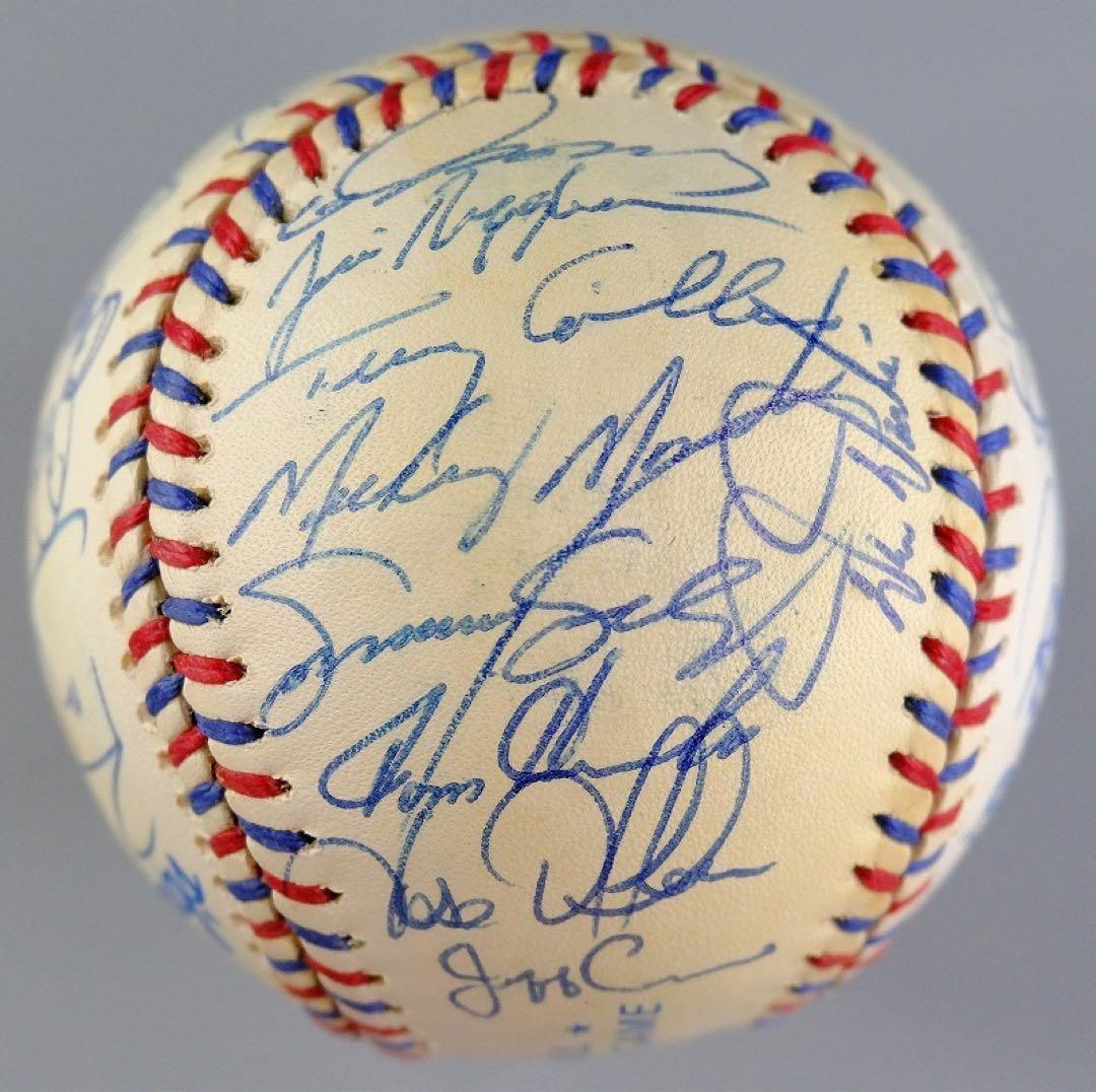 野茂英雄 95年ナショナル・リーグ オールスターチーム直筆サインボール/大谷翔平