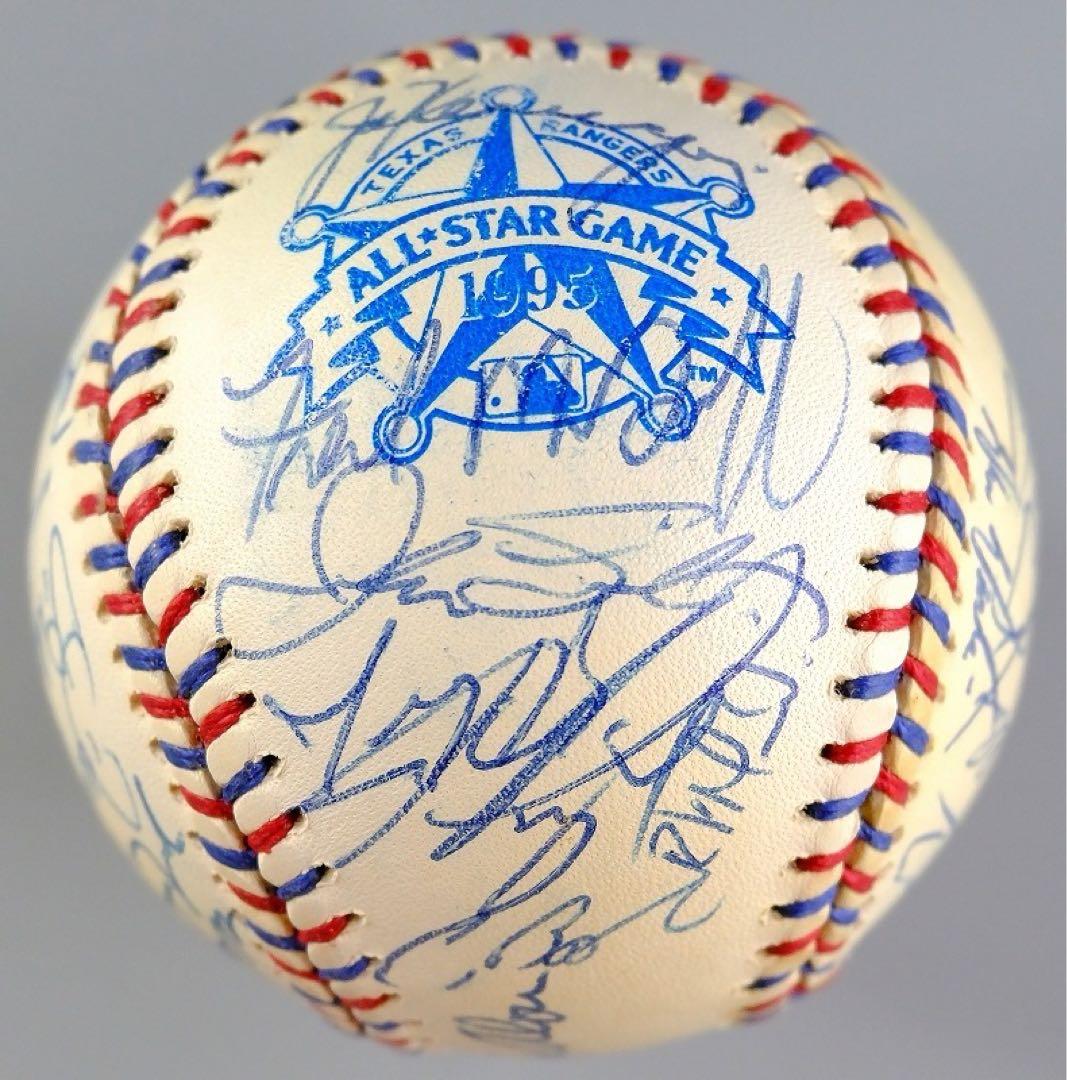 野茂英雄 95年ナショナル・リーグ オールスターチーム直筆サインボール/大谷翔平