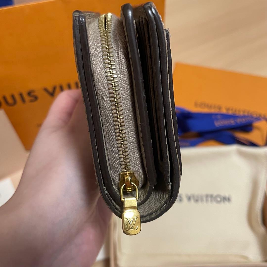 【訳あり】　LOUIS VUITTON　ルイヴィトン　ポルトフォイユ・クレア