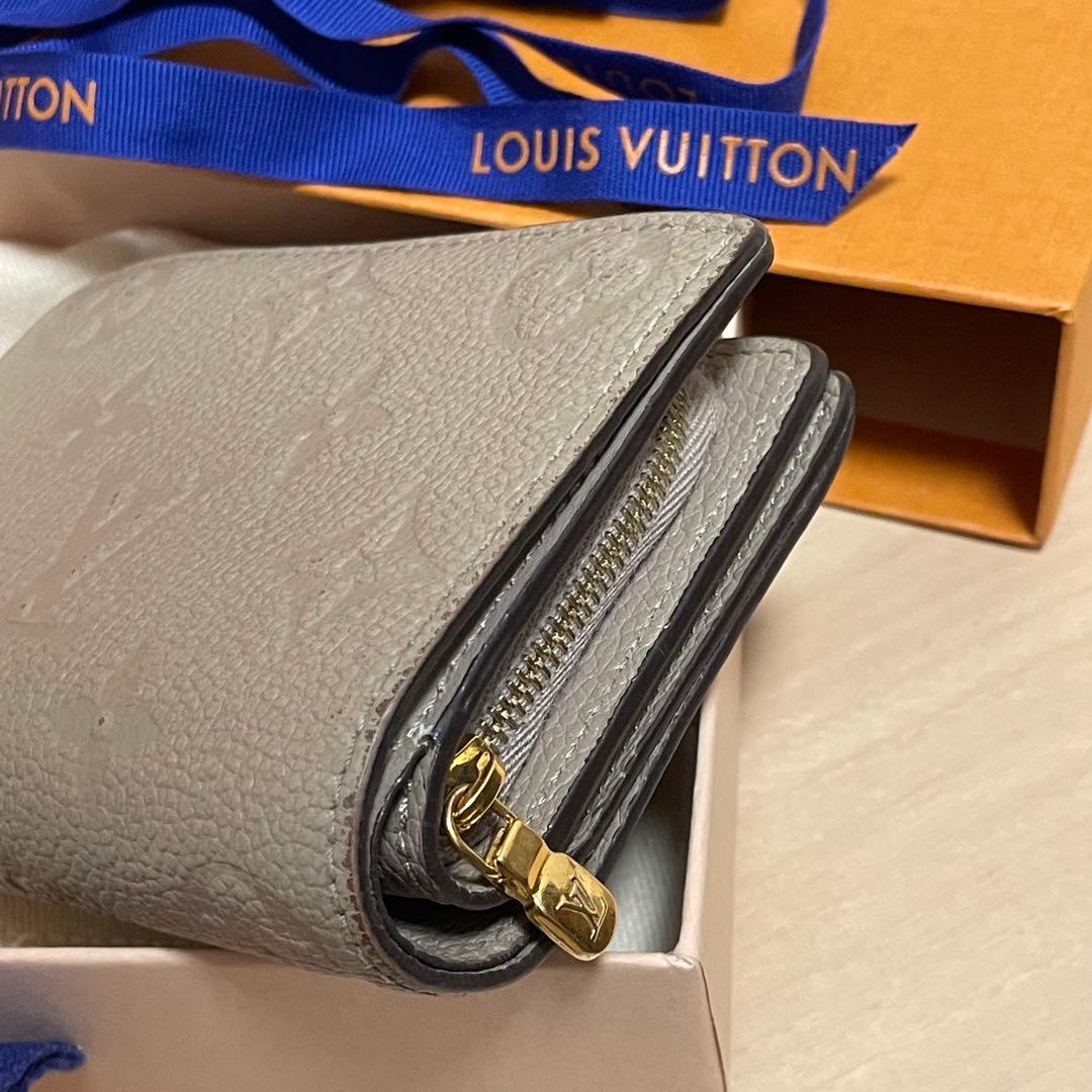 【訳あり】　LOUIS VUITTON　ルイヴィトン　ポルトフォイユ・クレア
