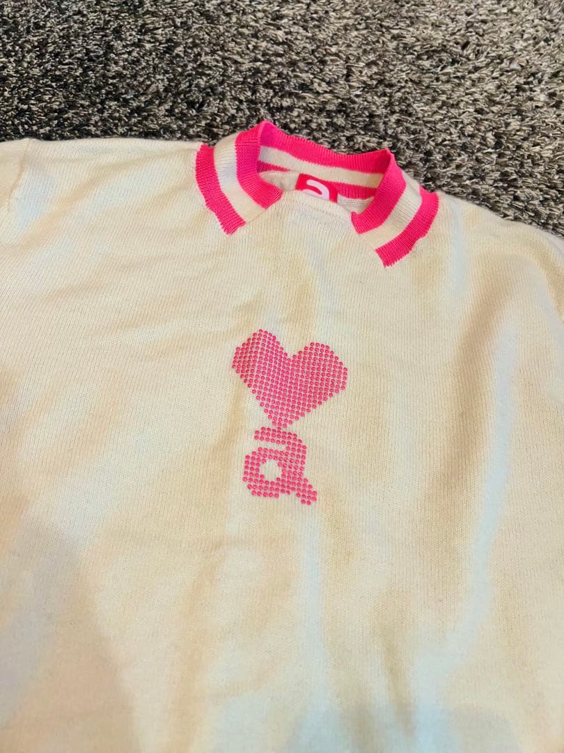 archivio＊アルチビオ＊ニット＊セーター＊ゴルフウェア＊ハート