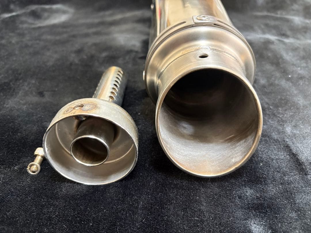 【美品】LCIPARTS ショートフルチタン スリップオン マフラー