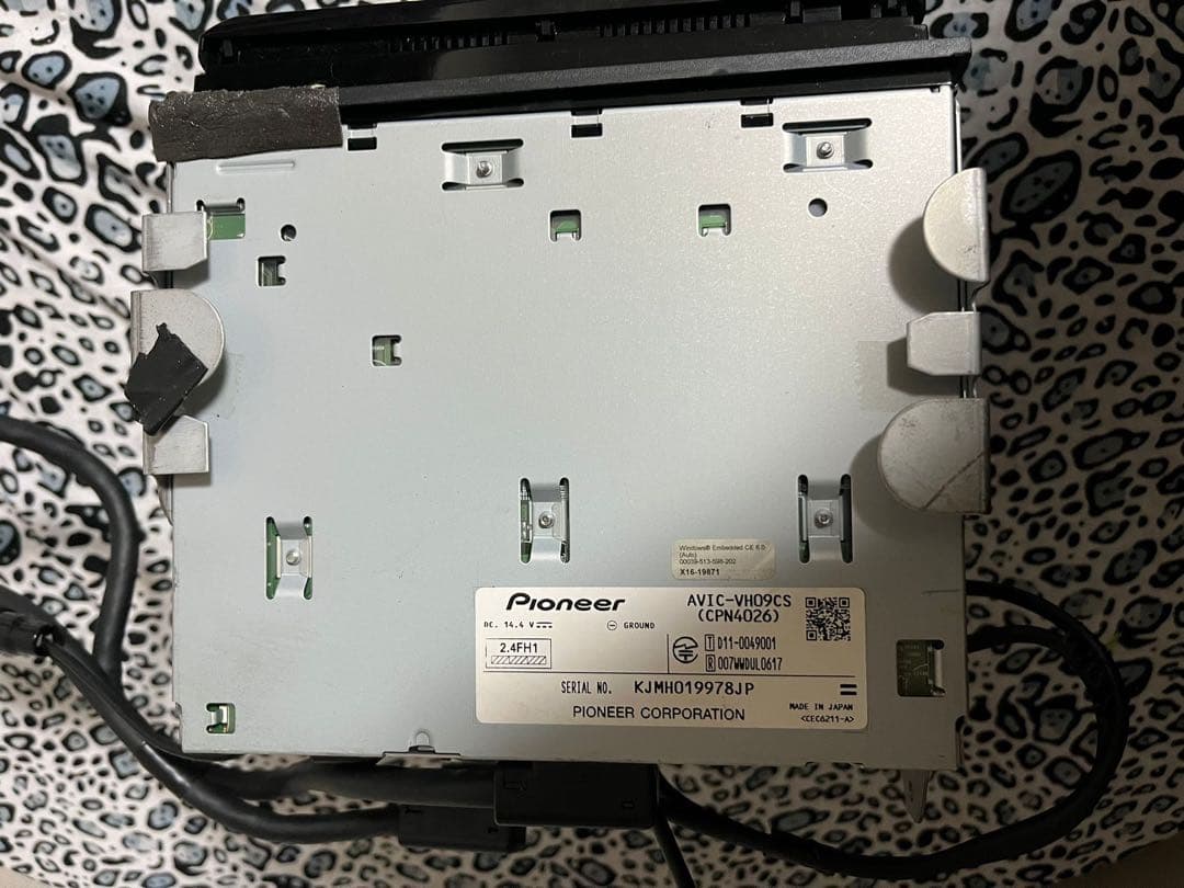 カーナビ carrozzeria AVIC-VH09CS(2012)