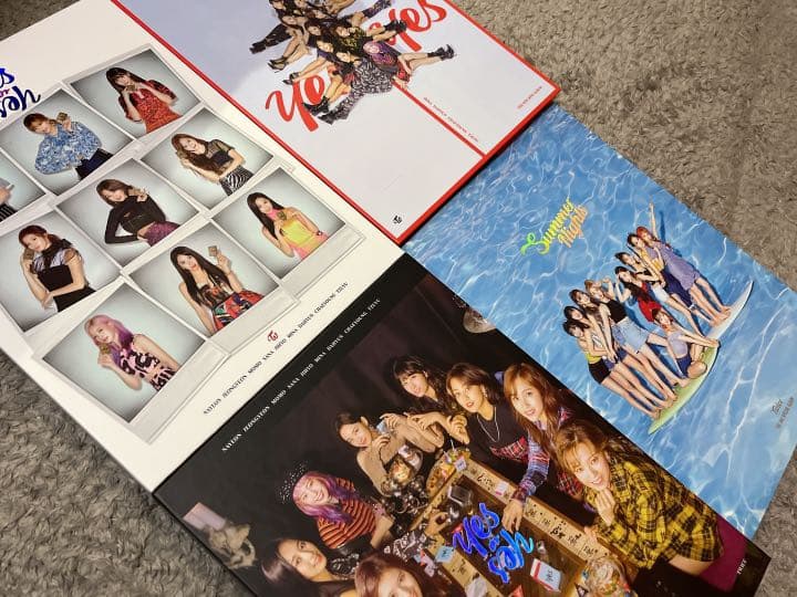 TWICE アルバム　トレカ　限定グッズ　バラ売り不可