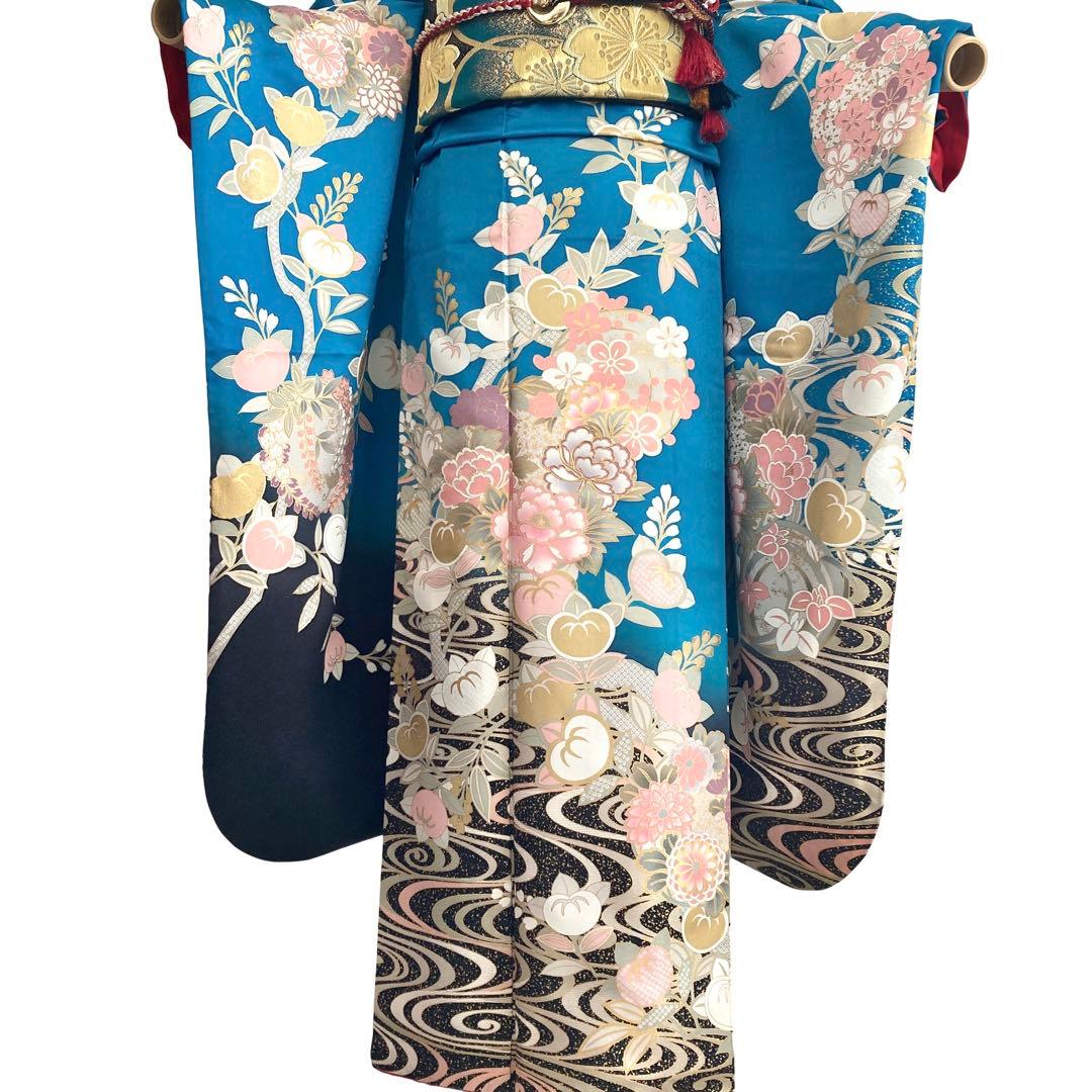 成人式 古典柄 振袖4点セット‼️お振袖セット‼️ NO56＋ま17フルセット可能
