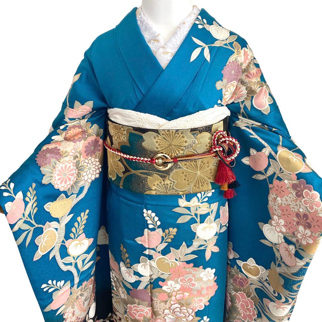成人式 古典柄 振袖4点セット‼️お振袖セット‼️ NO56＋ま17フルセット可能