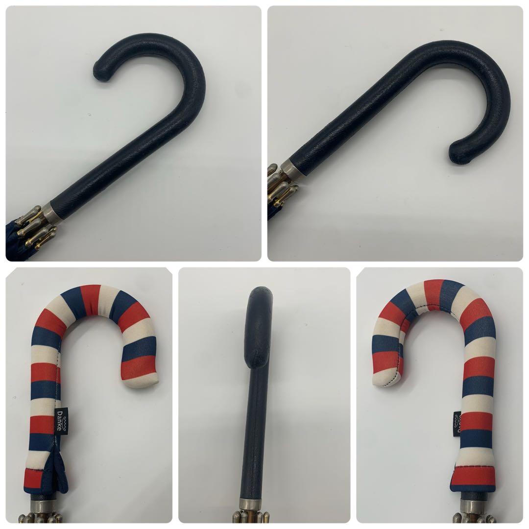 極希少✨バーバリー 長傘 雨傘 ノバチェック テディベア柄 クマ ネイビー