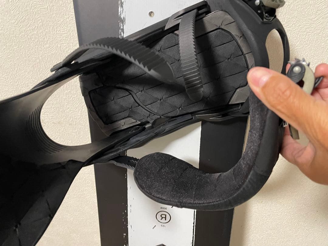 中古◇RIDE BURNOUT 155cm◇SALOMONビンディングL セット