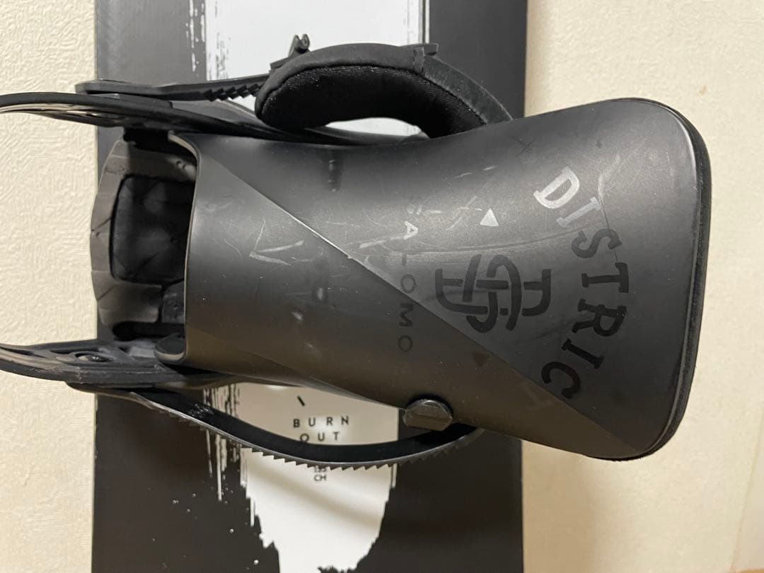 中古◇RIDE BURNOUT 155cm◇SALOMONビンディングL セット