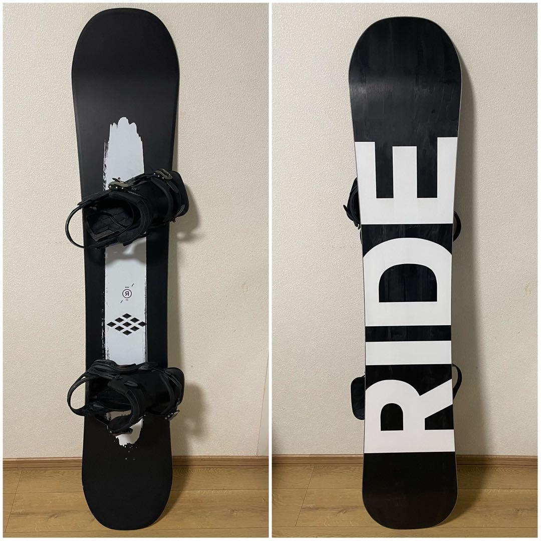 中古◇RIDE BURNOUT 155cm◇SALOMONビンディングL セット