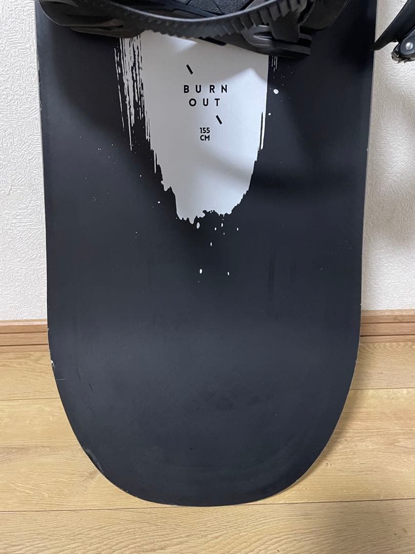 中古◇RIDE BURNOUT 155cm◇SALOMONビンディングL セット