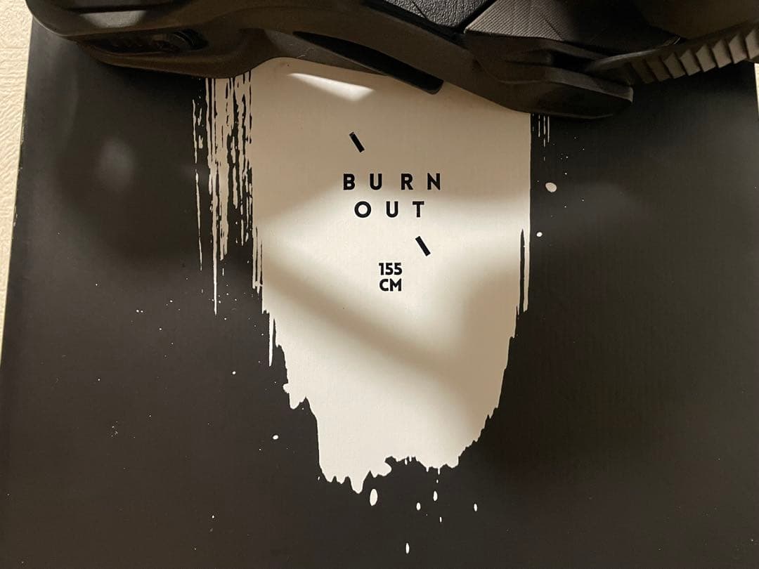 中古◇RIDE BURNOUT 155cm◇SALOMONビンディングL セット